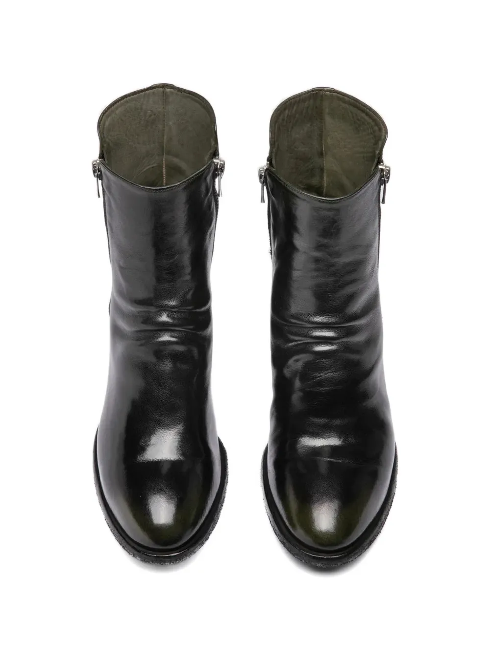 Officine Creative Denner leather boots Zwart