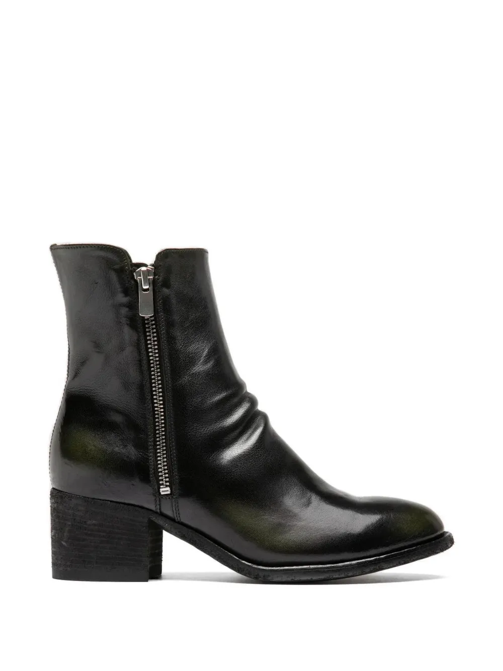 Officine Creative Denner leather boots Zwart