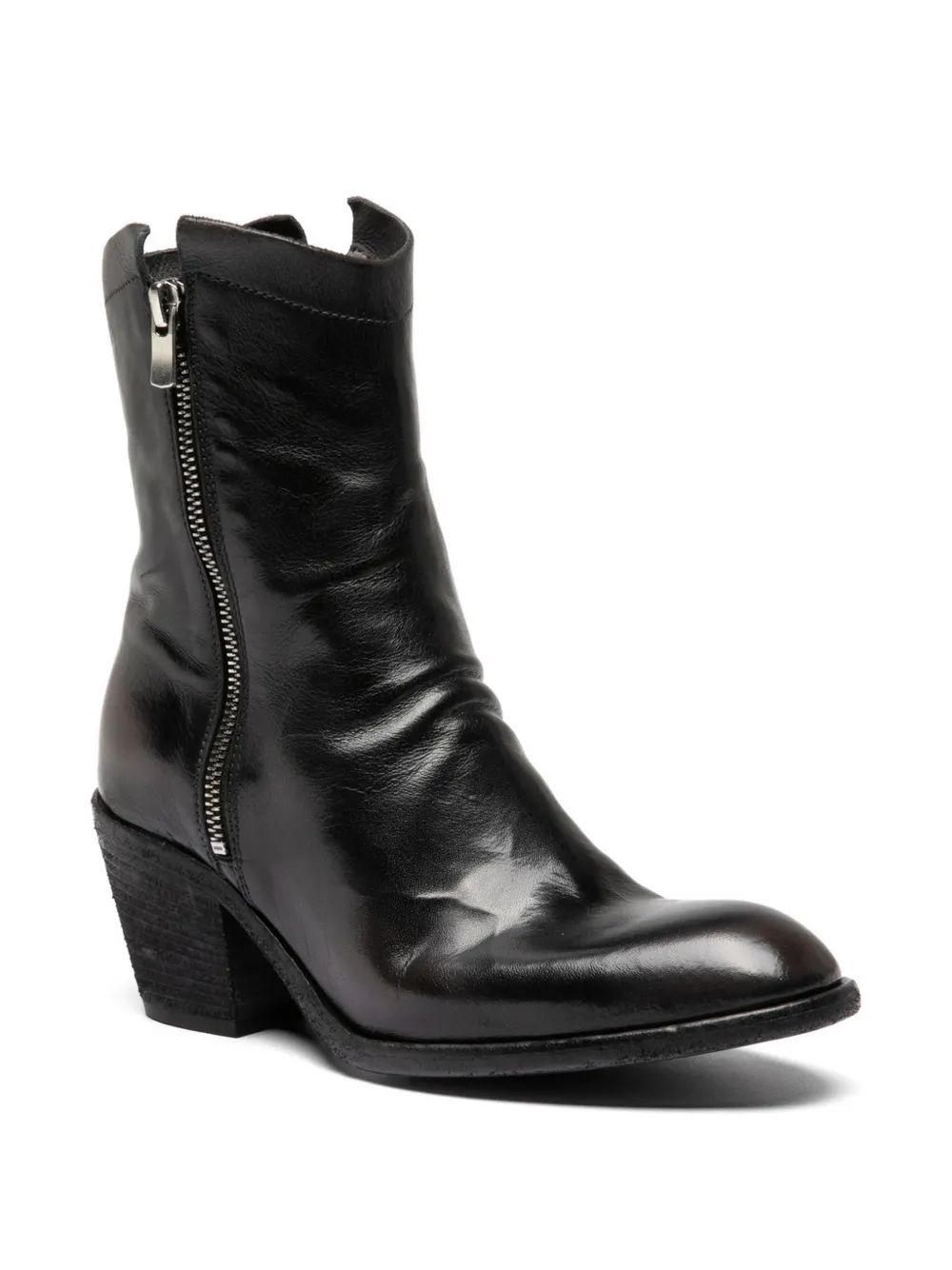 Officine Creative Sydney laarzen met rits Zwart