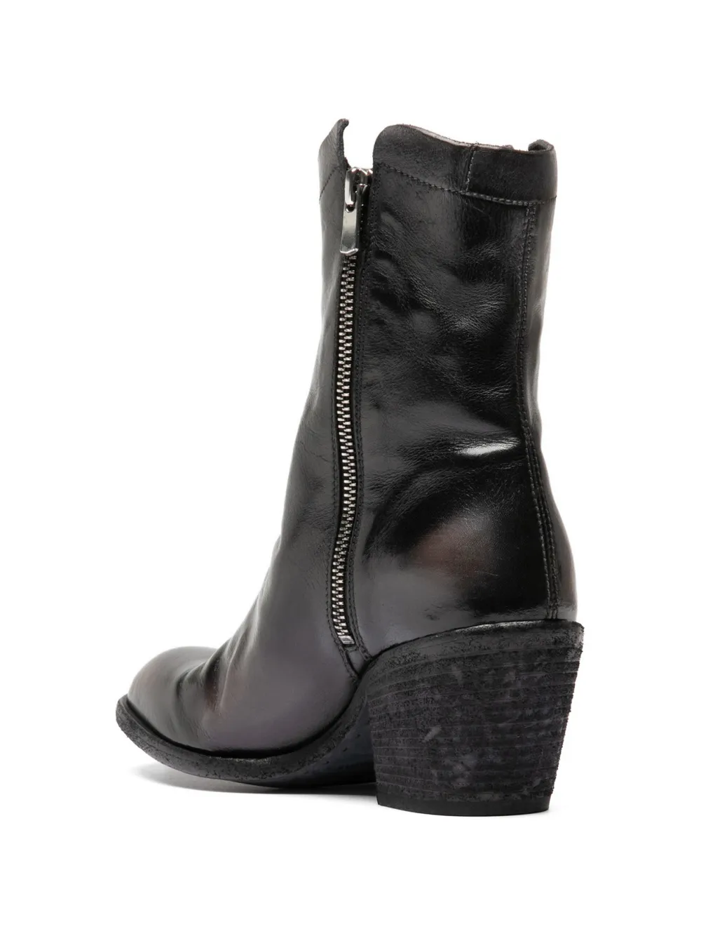 Officine Creative Sydney laarzen met rits Zwart