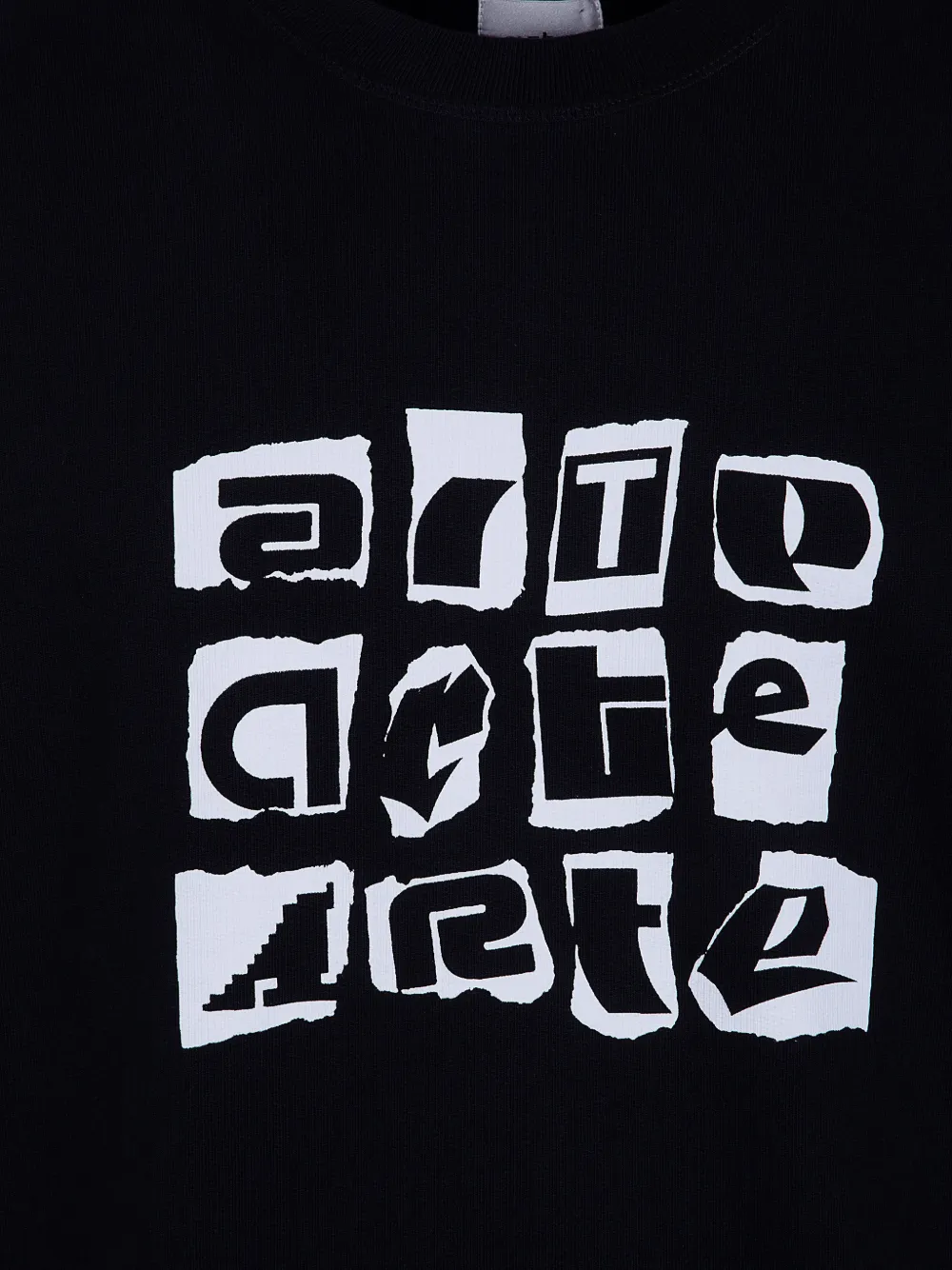 Arte Antwerp Trui met print Zwart