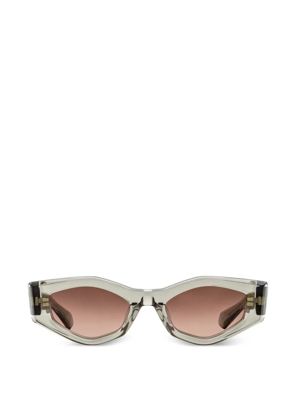 VALENTINO GARAVANI EYEWEAR V-Tre geometric sunglasses - Grigio