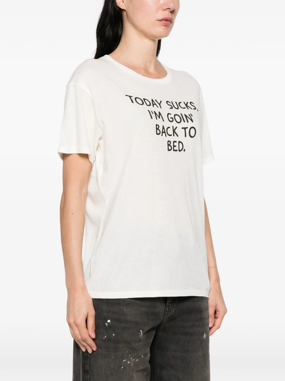 R13 Camiseta Estampada - Neutro 