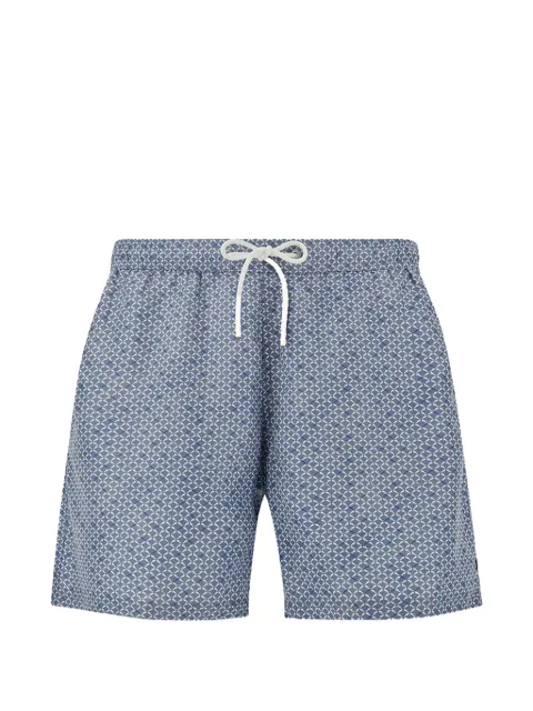 Paul & Shark geometric print swimwear