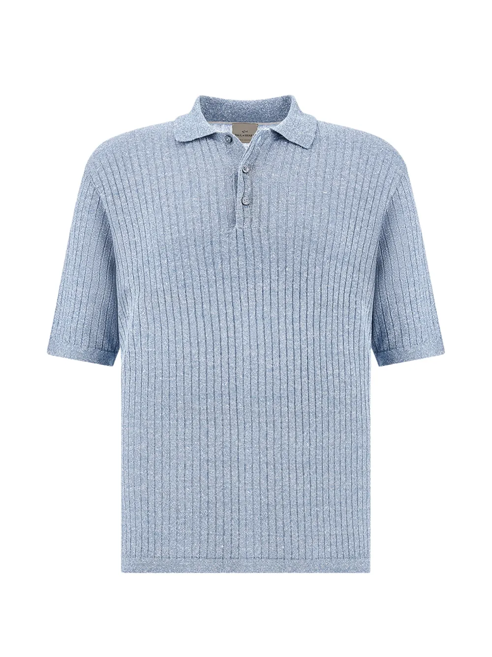 Paul & Shark ribbed polo shirt - Blu