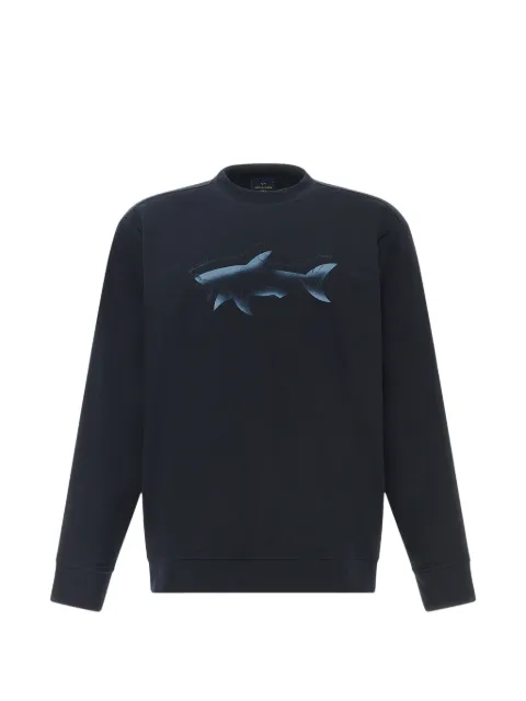 Paul & Shark shark print sweatshirt