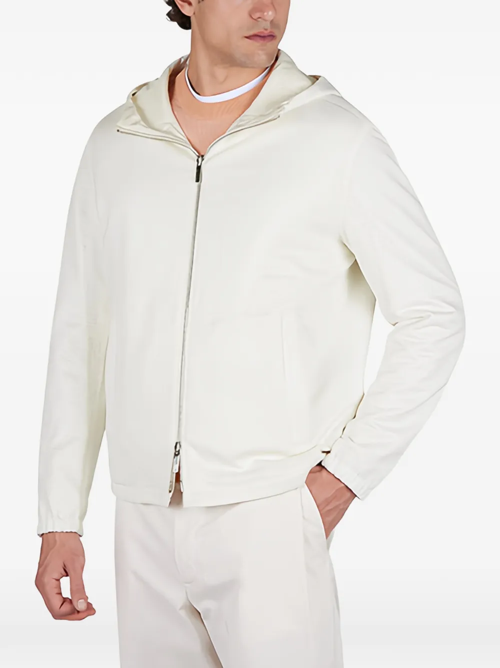 Paul & Shark リバーシブル フーデッド リネンウインドブレーカー | ウインドブレーカー | Image 2