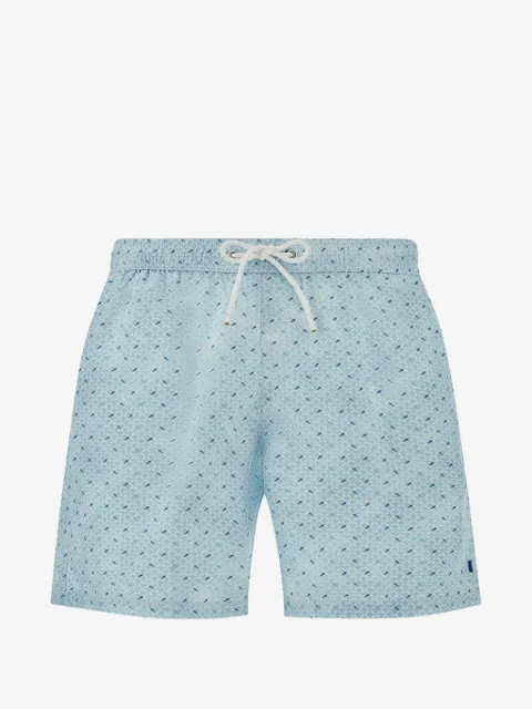 Paul & Shark shorts de playa con tiburones estampados