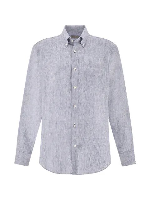Paul & Shark striped linen shirt