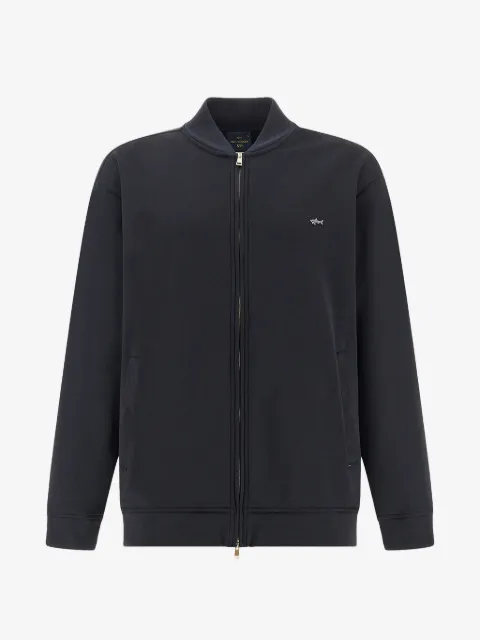 Paul & Shark zip-up fleece bomber jacket