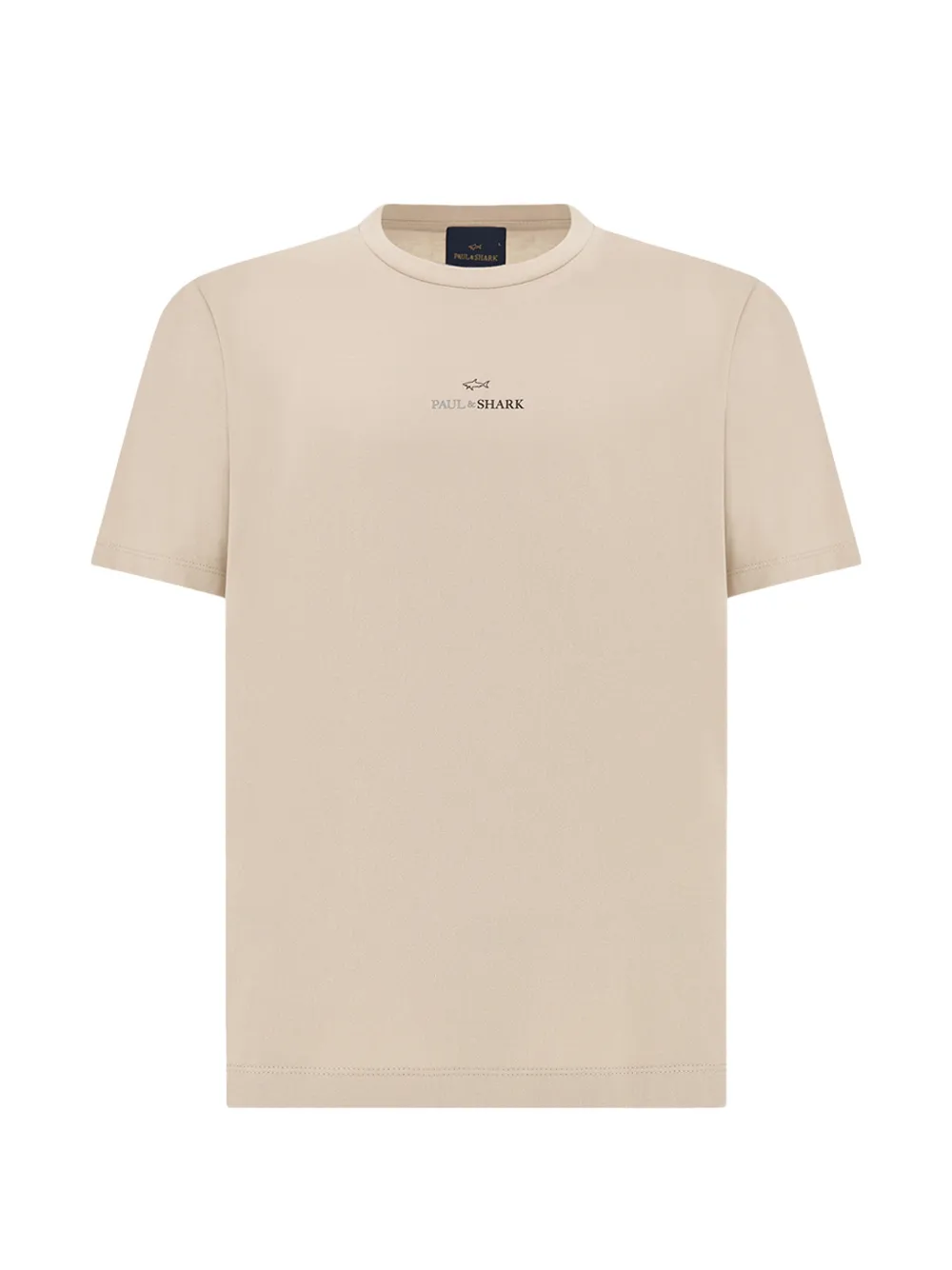 Paul & Shark print cotton jersey T-shirt - Toni neutri