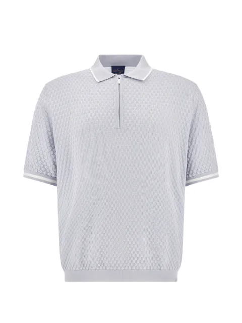 Paul & Shark zip-fastening cotton polo shirt