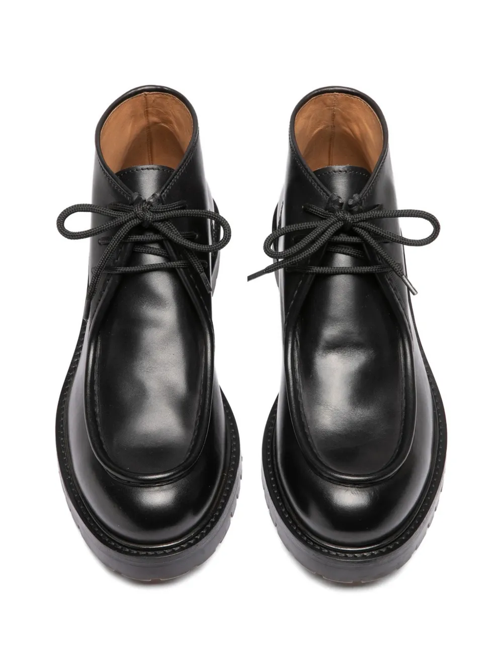 Officine Creative Leren derby schoenen Zwart