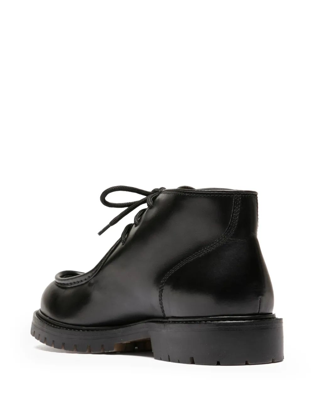 Officine Creative Leren derby schoenen Zwart