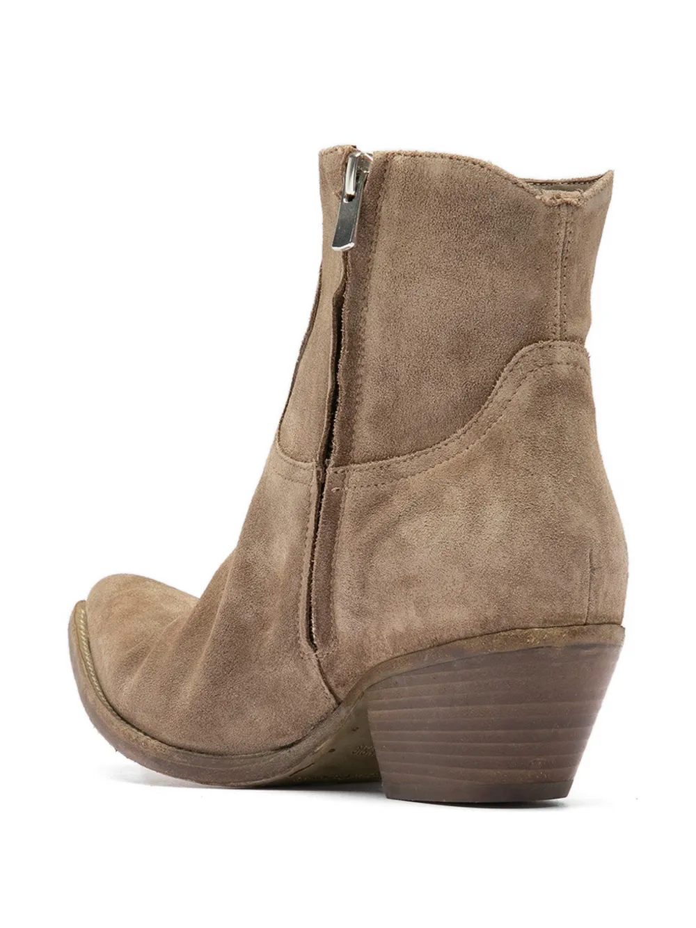 Officine Creative Wanda suède laarzen Beige