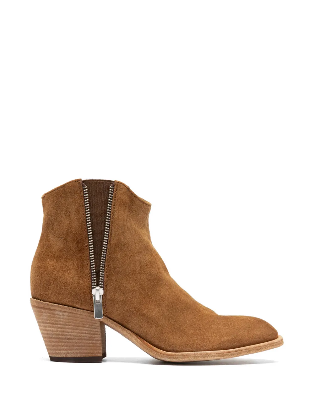 Officine Creative Sydney laarzen met rits Bruin