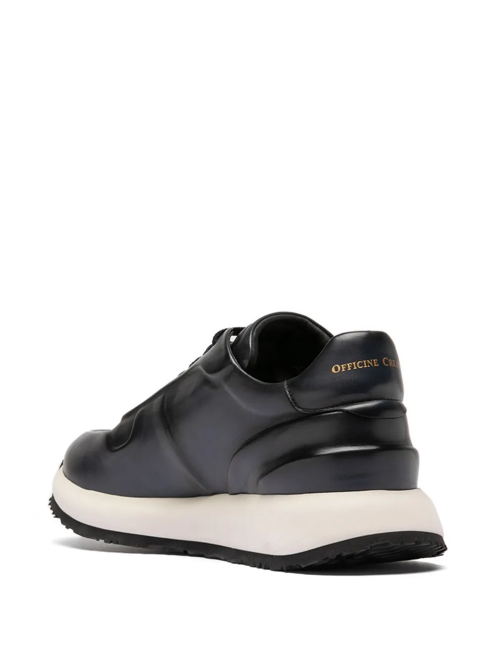 Officine Creative Perspective 001 leren sneakers Blauw