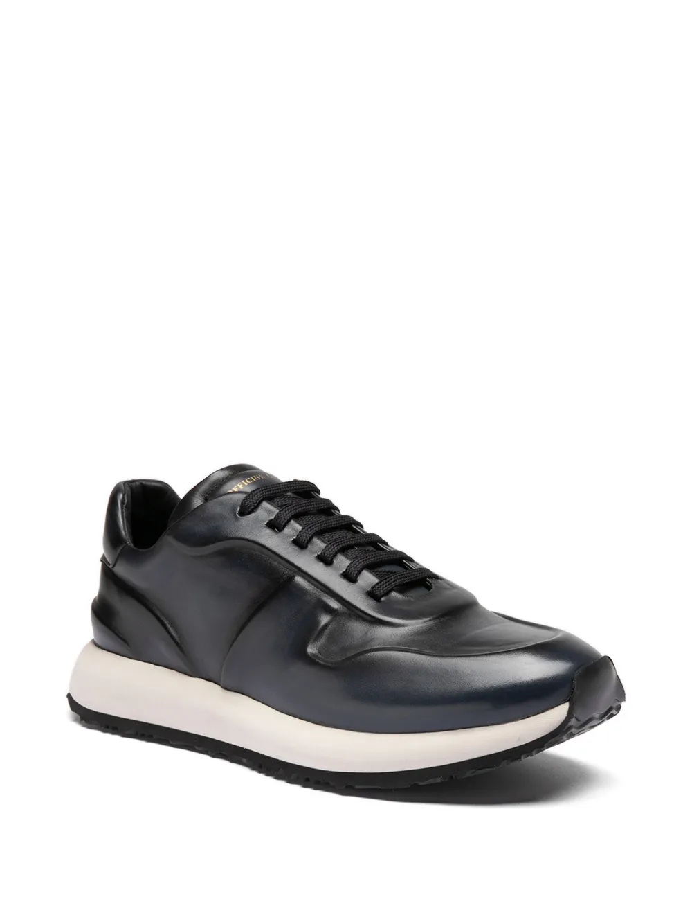 Officine Creative Perspective 001 leren sneakers Blauw