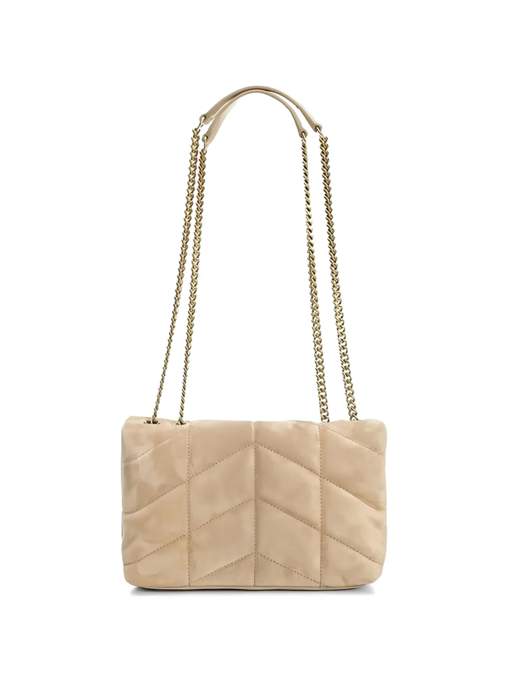  Saint Laurent Mini Toy Puffer Shoulder Bag - Neutrals 