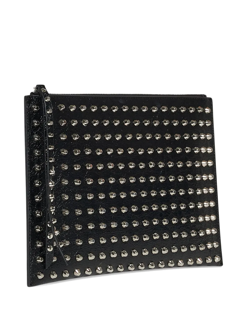 John Richmond Clutch met studs Zwart