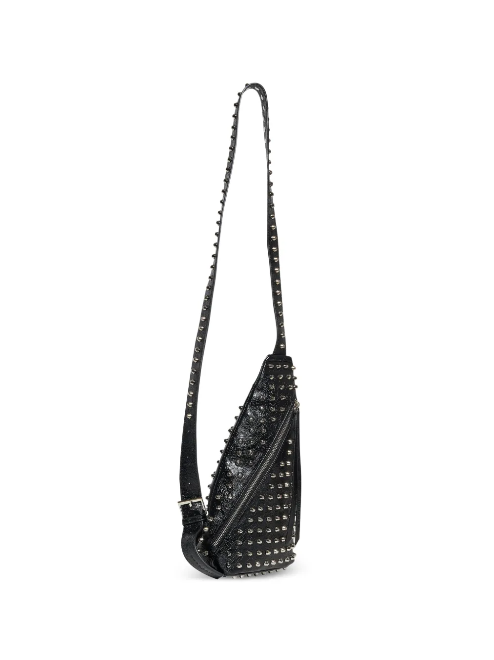 John Richmond studded shoulder bag - Nero