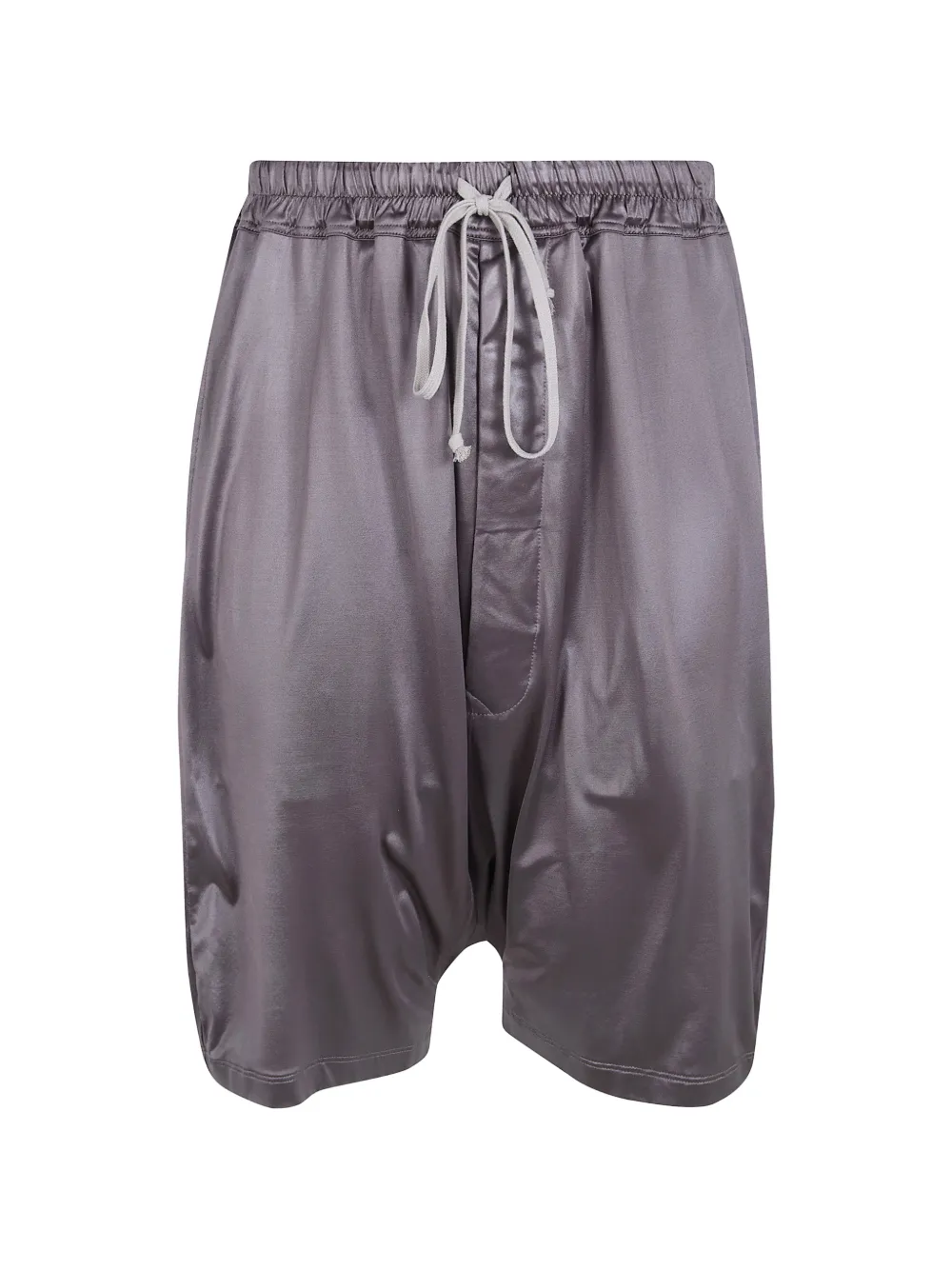 Rick Owens DRKSHDW dropped-crotch drawstring shorts - Grey