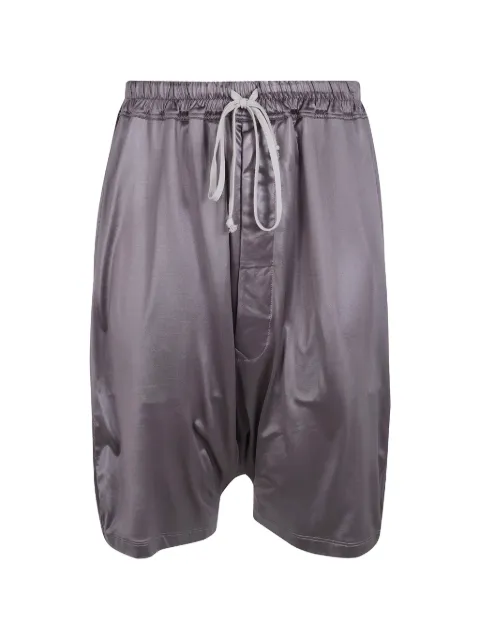 Rick Owens DRKSHDW dropped-crotch drawstring shorts