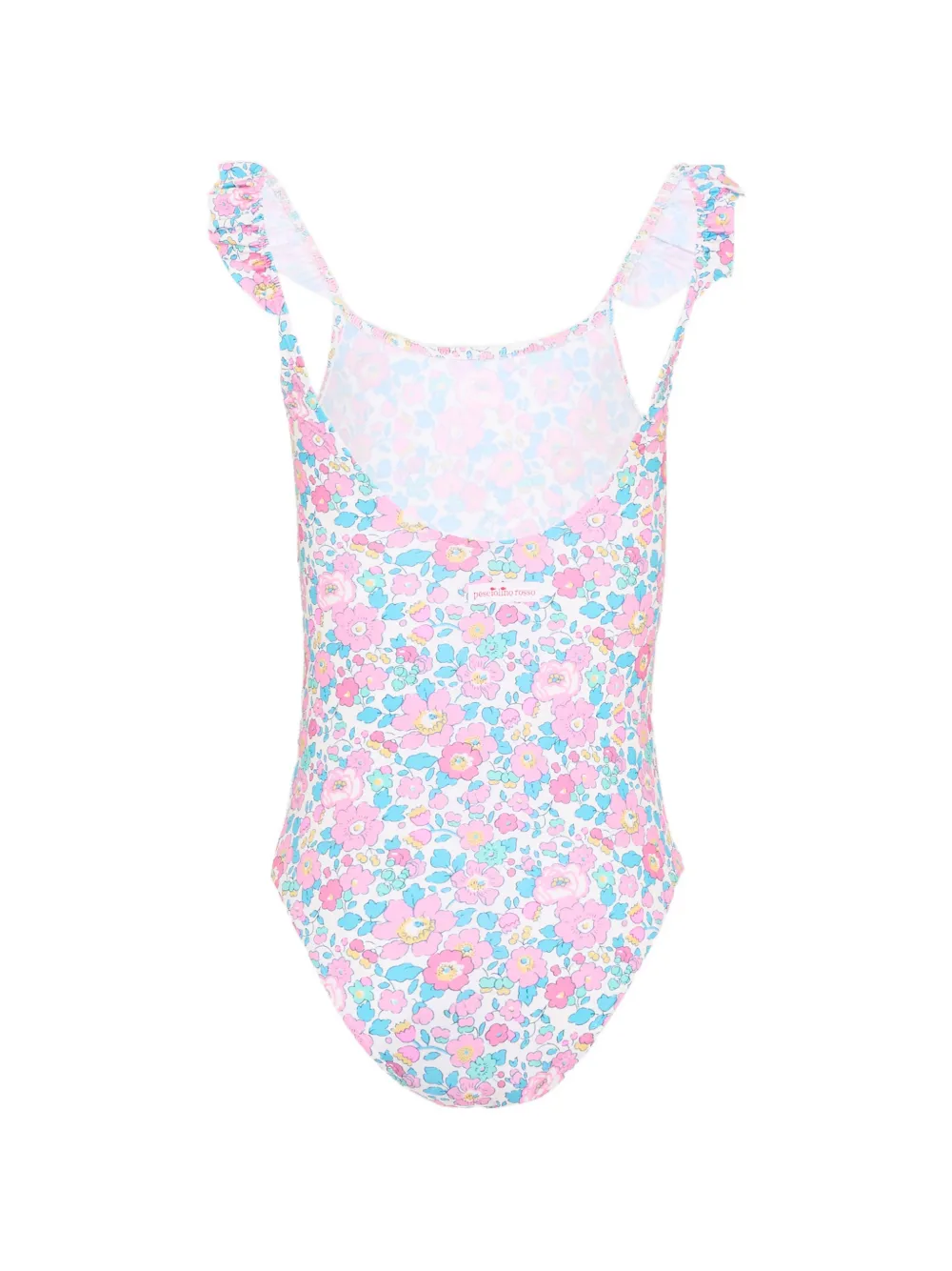 Ruffled Floral Swimsuit