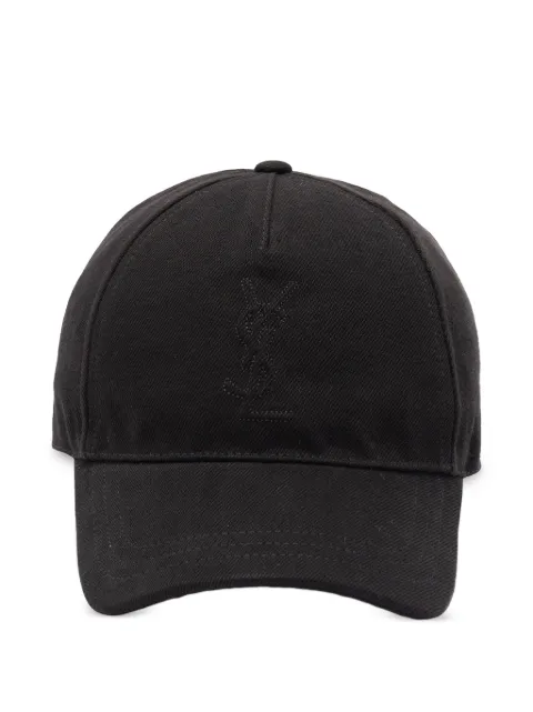 Saint Laurent Cassandre logo cap