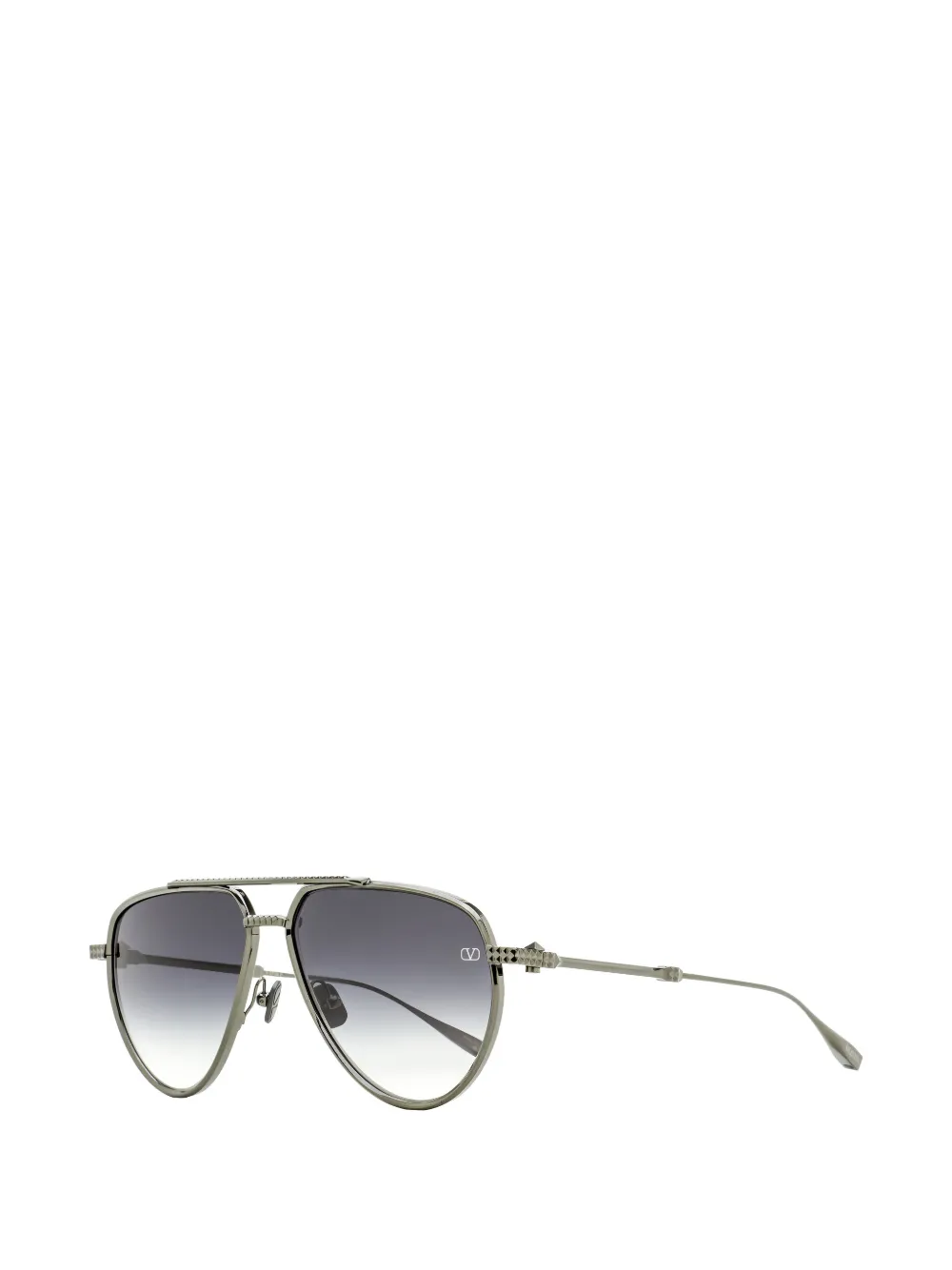  Valentino Garavani Eyewear V Stud Ii Sunglasses - Grey 