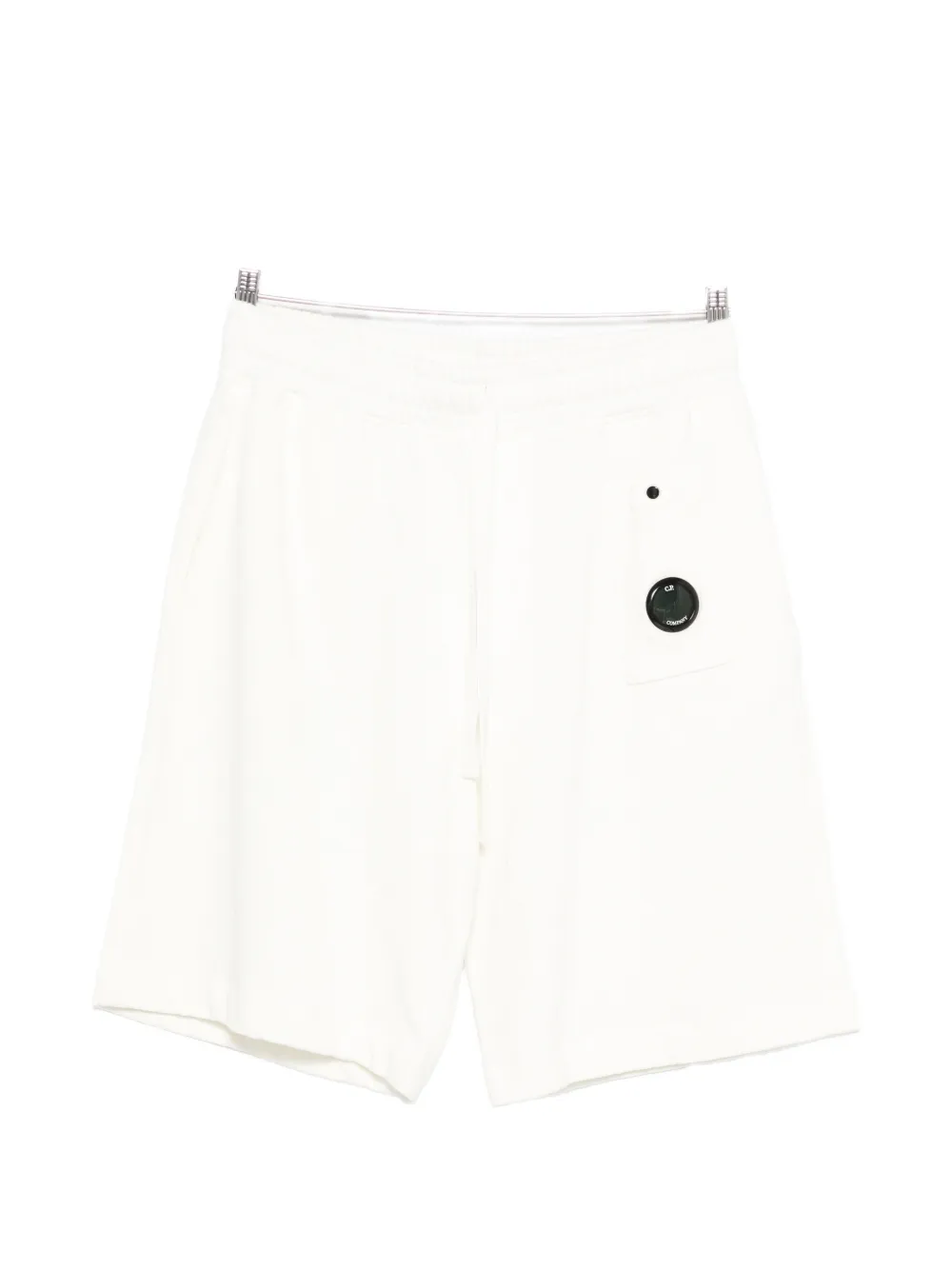 C.P. Company logo patch shorts - Bianco
