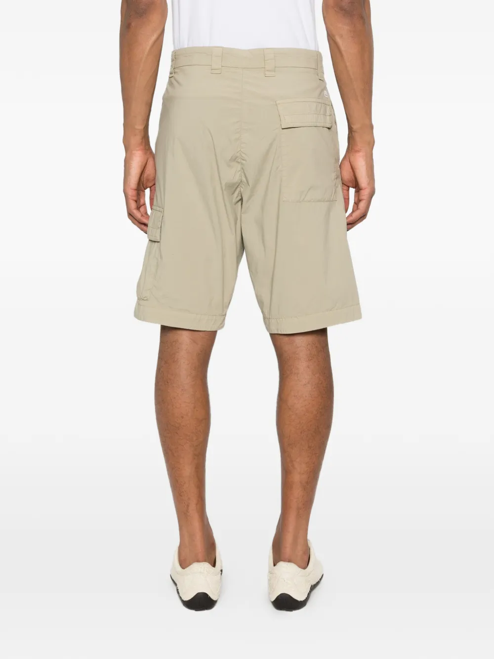 C.P. Company Shorts met logo Beige
