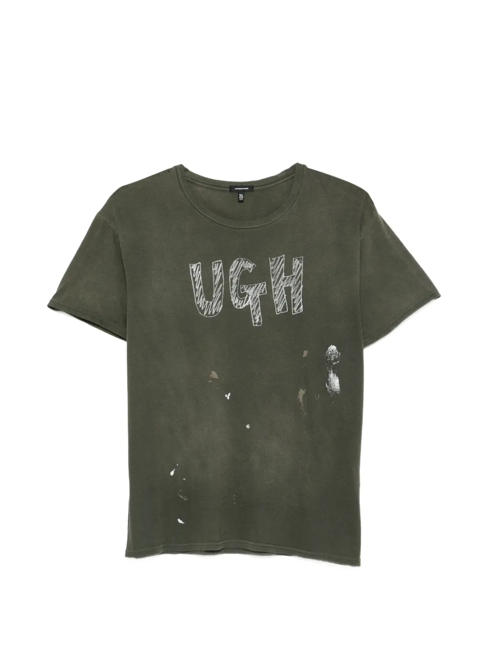 R13 Ugh T-shirt - Verde