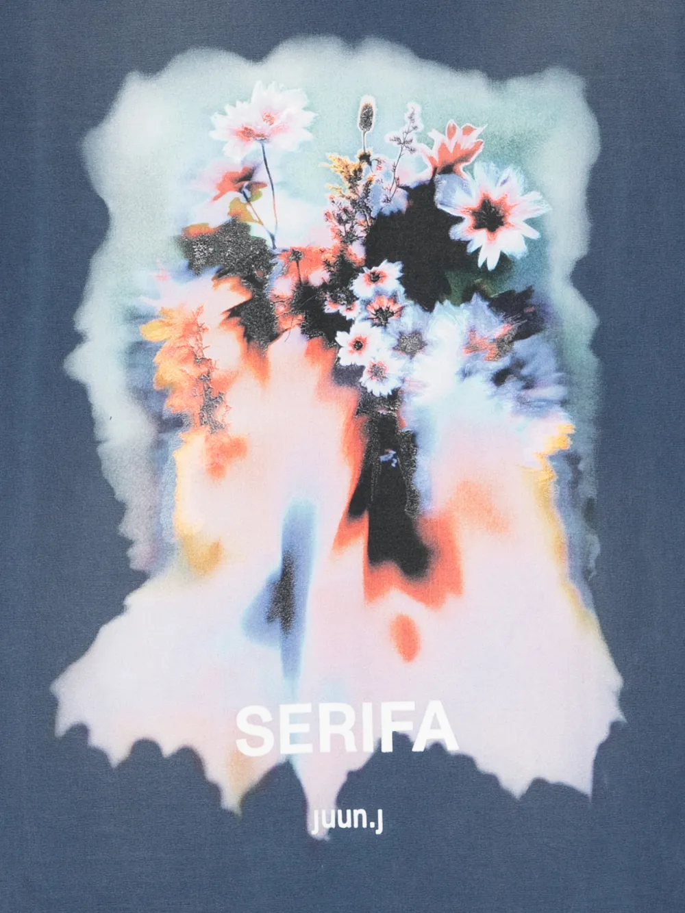  Juun.j Floral Print T-shirt - Blue 