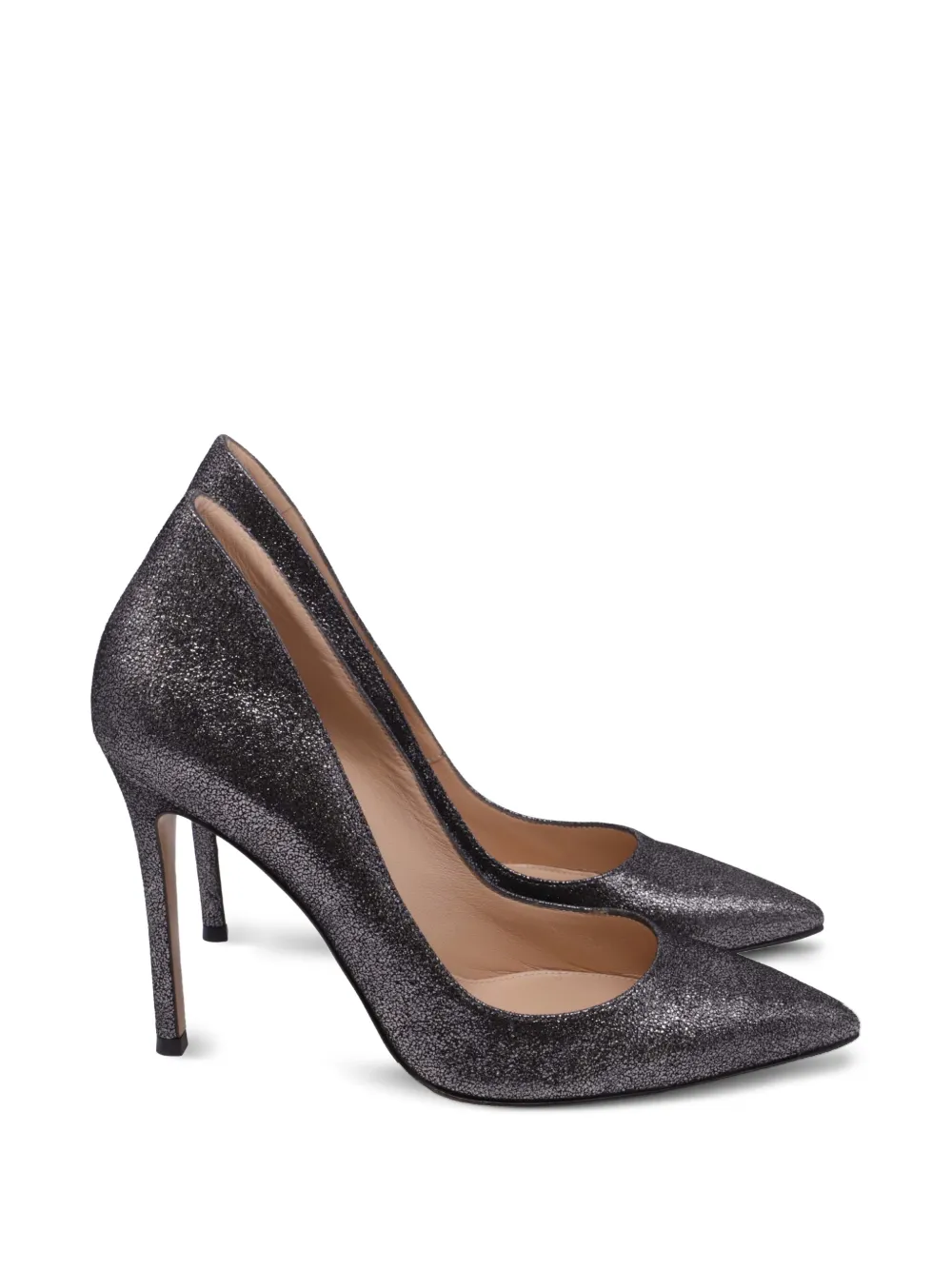 Gianvito Rossi pointed-toe pumps - Grau