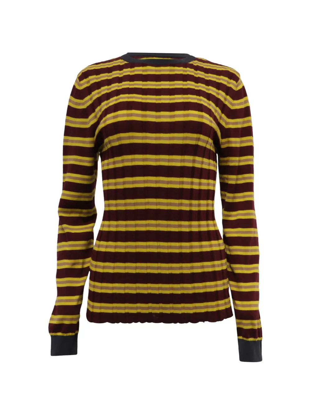 Marni Pre-Owned striped sweater - Rosso