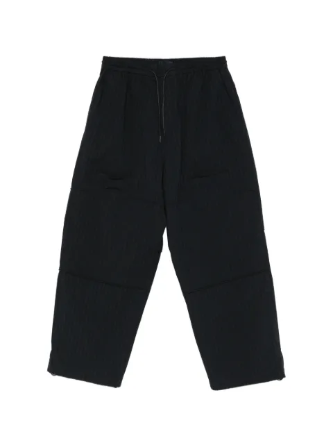 Juun.J pinstripe panelled trousers