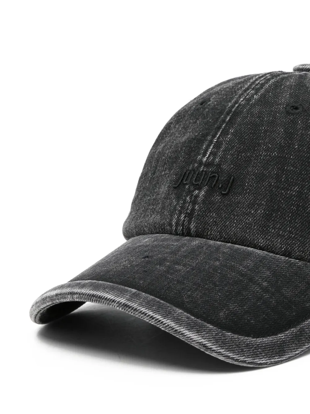  Juun.j Logo Cap - Black 