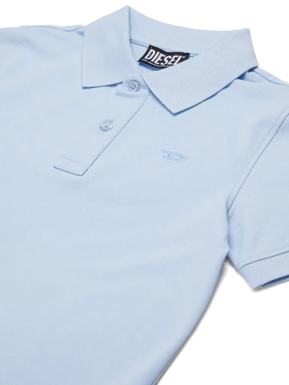  Diesel Kids Logo Polo Shirt - Blue 