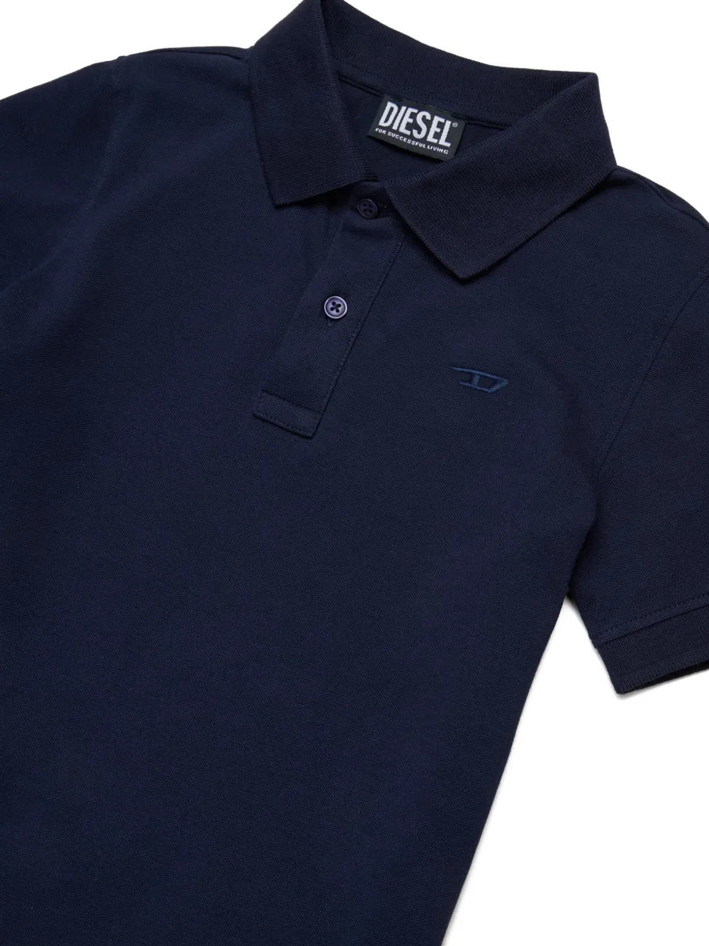 Diesel Kids Logo Polo - Blue 