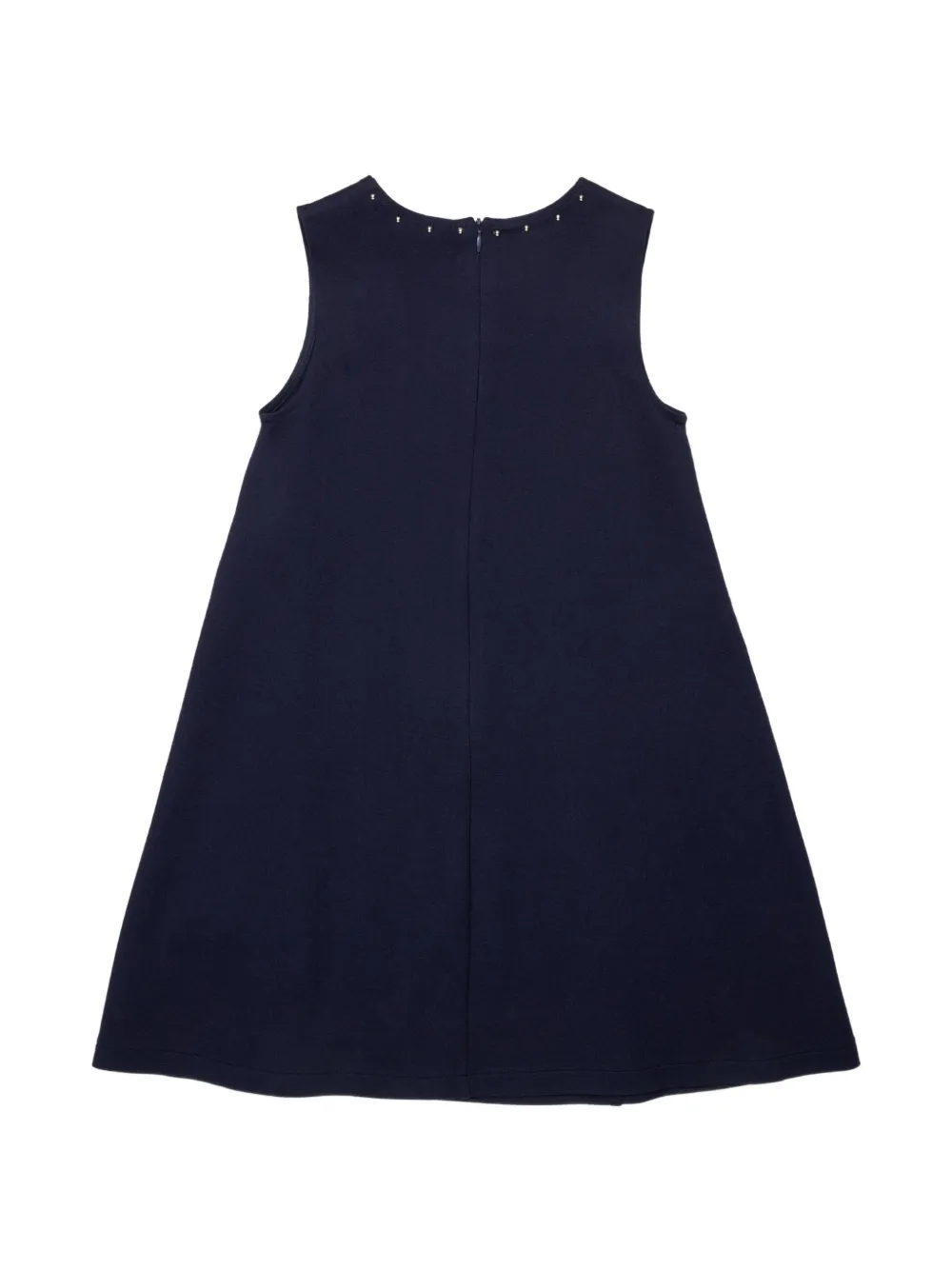 Diesel Kids A-lijn jurk met studs Blauw