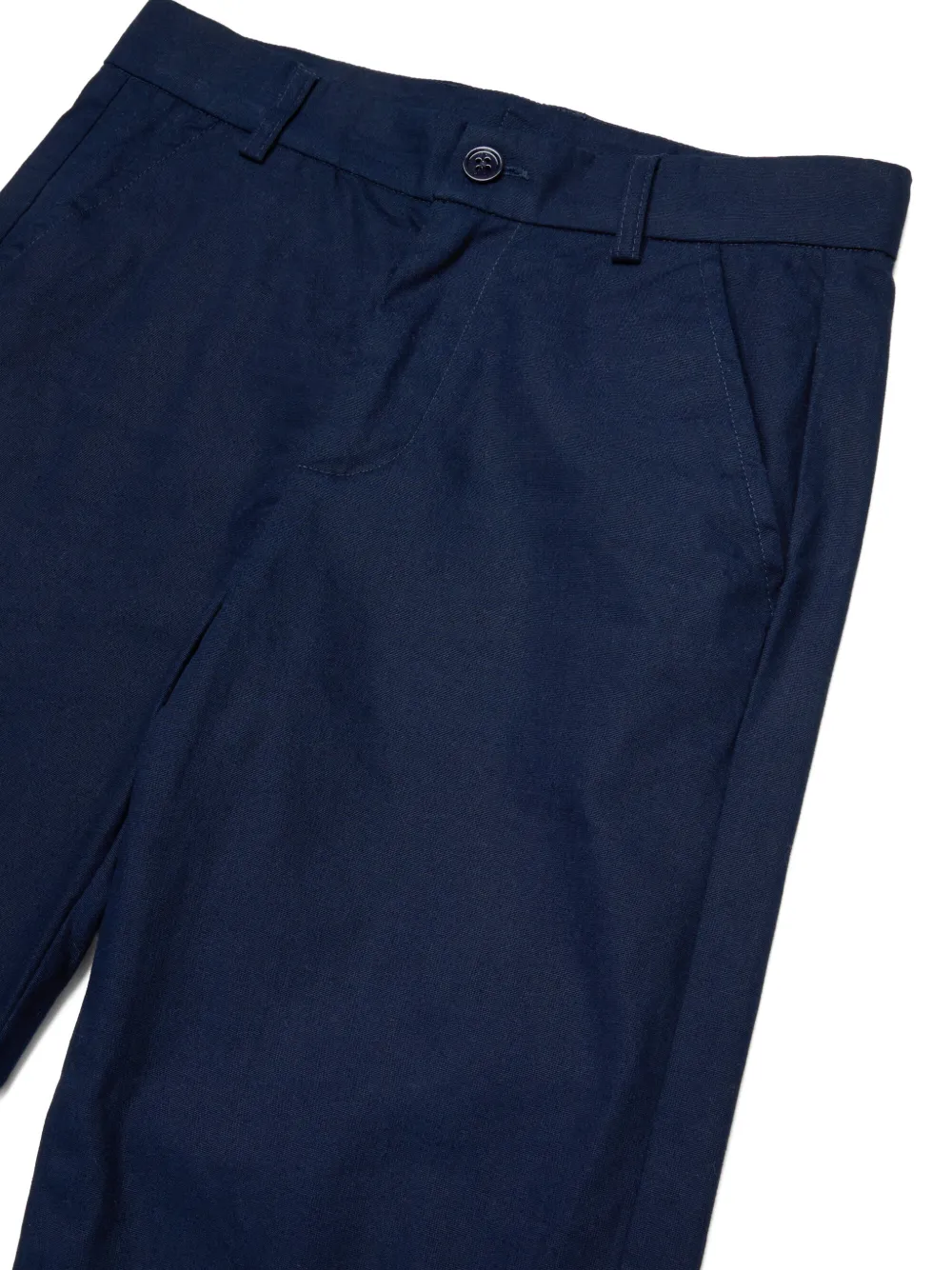Diesel Kids Broek met geborduurd logo Blauw