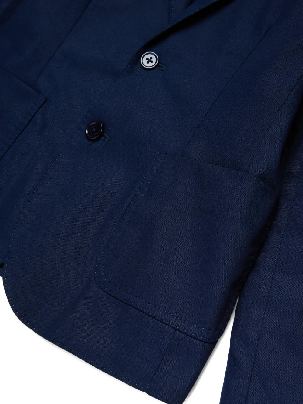 Diesel Kids Blazer met opgestikte zak Blauw