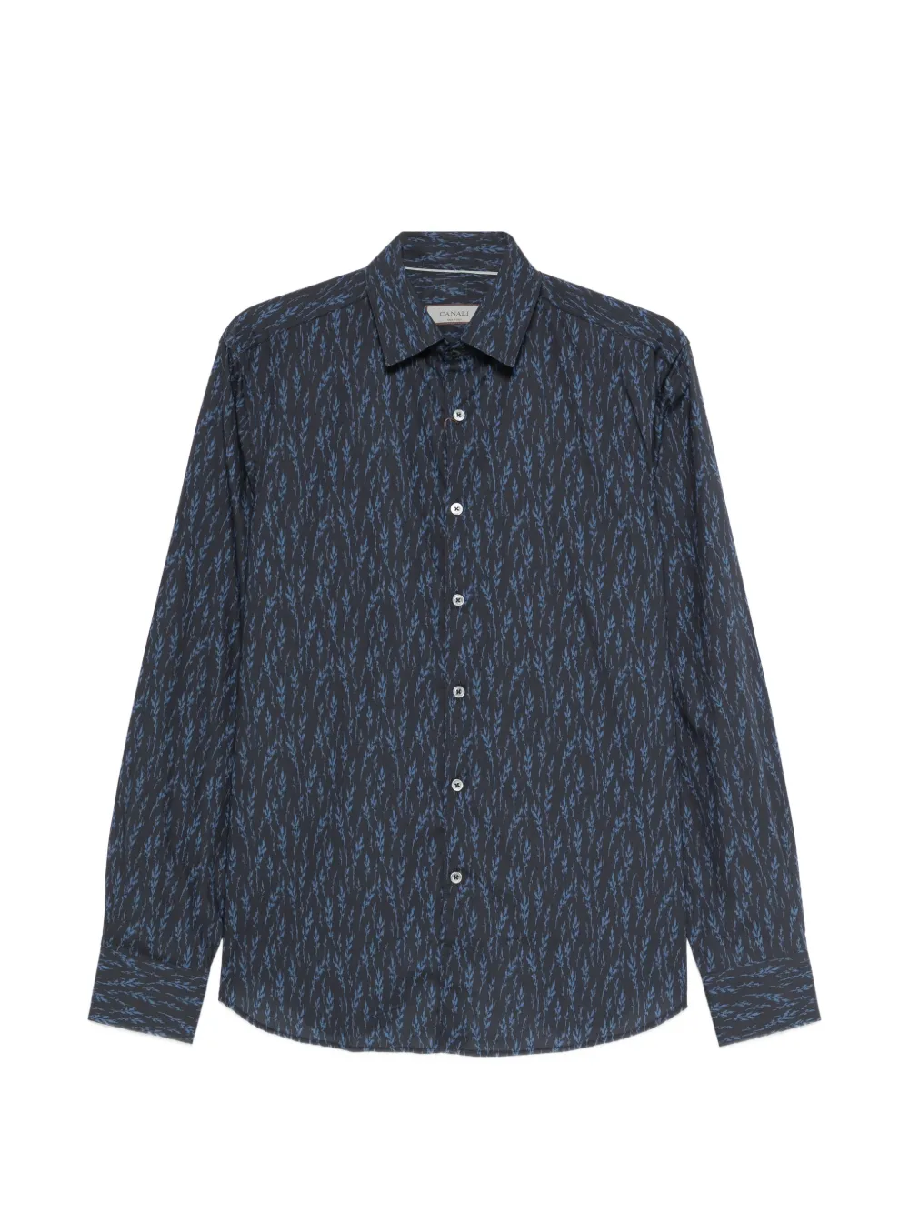Canali patterned shirt | bleu | Image 1