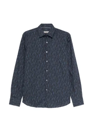 Finamore 1925 Napoli チェック シャツ | ブルー | FARFETCH JP
