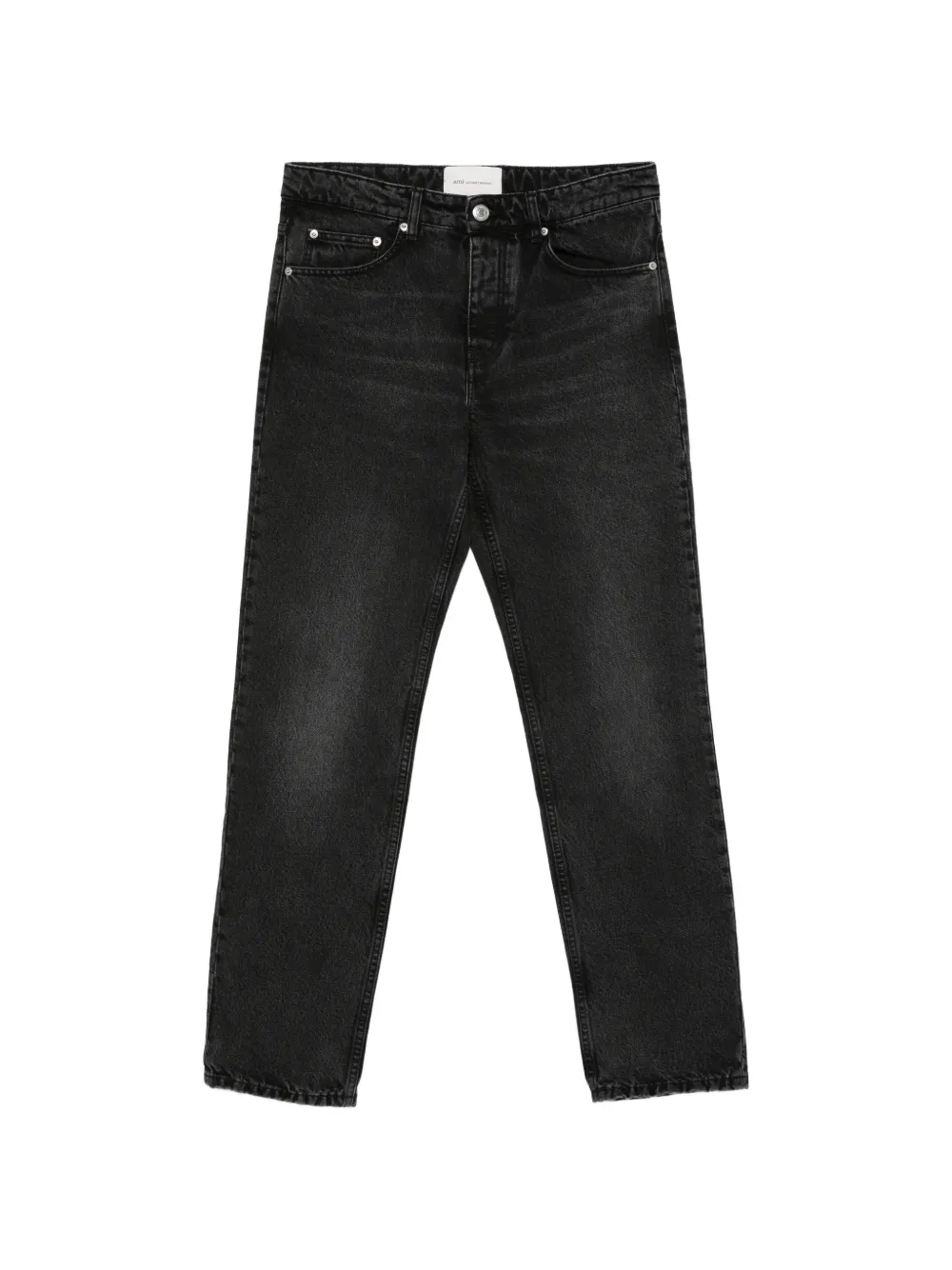 AMI Paris straight denim jeans - Nero