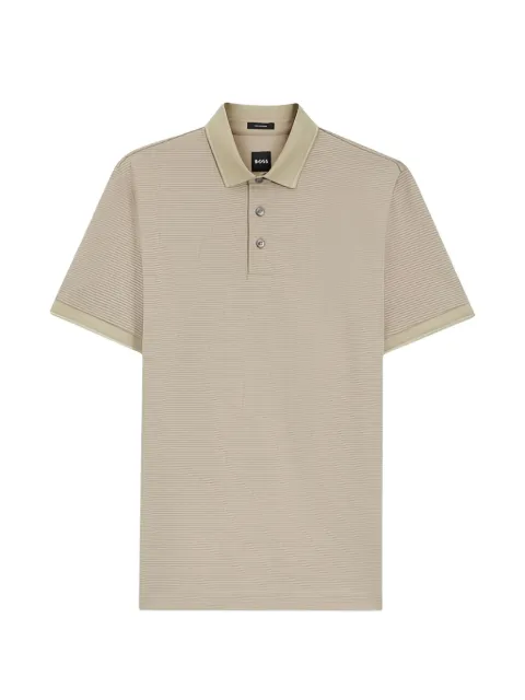 BOSS polo à rayures