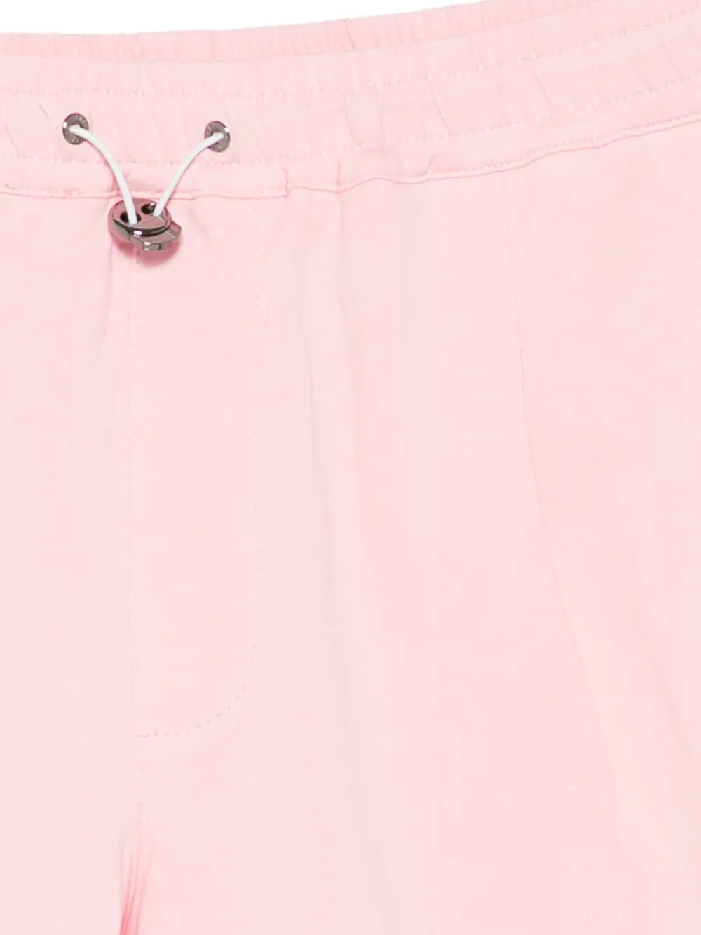  Kired Drawstring-waist Cotton Shorts - Pink 