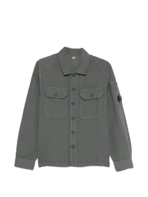 C.P. Company ジップアップ シャツ | グリーン | FARFETCH JP