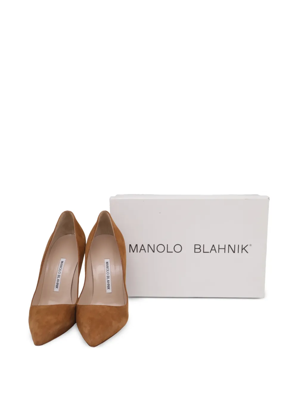 Pointed-Toe Suede Pumps